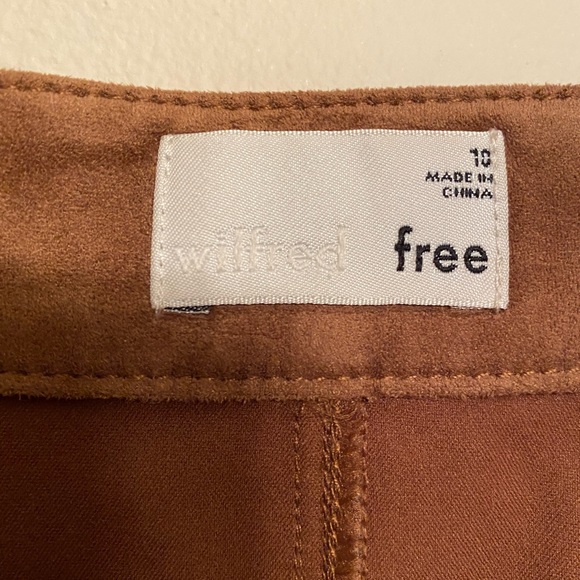 Wilfred Free X Aritizia New Zip-Up Mini Skirt size 10 - Picture 3 of 6